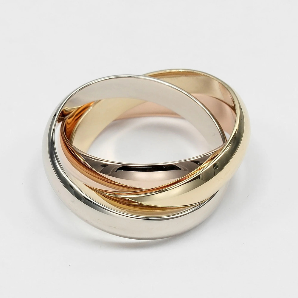 CARTIER 18k Gold Trinity Ring - Picture 3 of 9